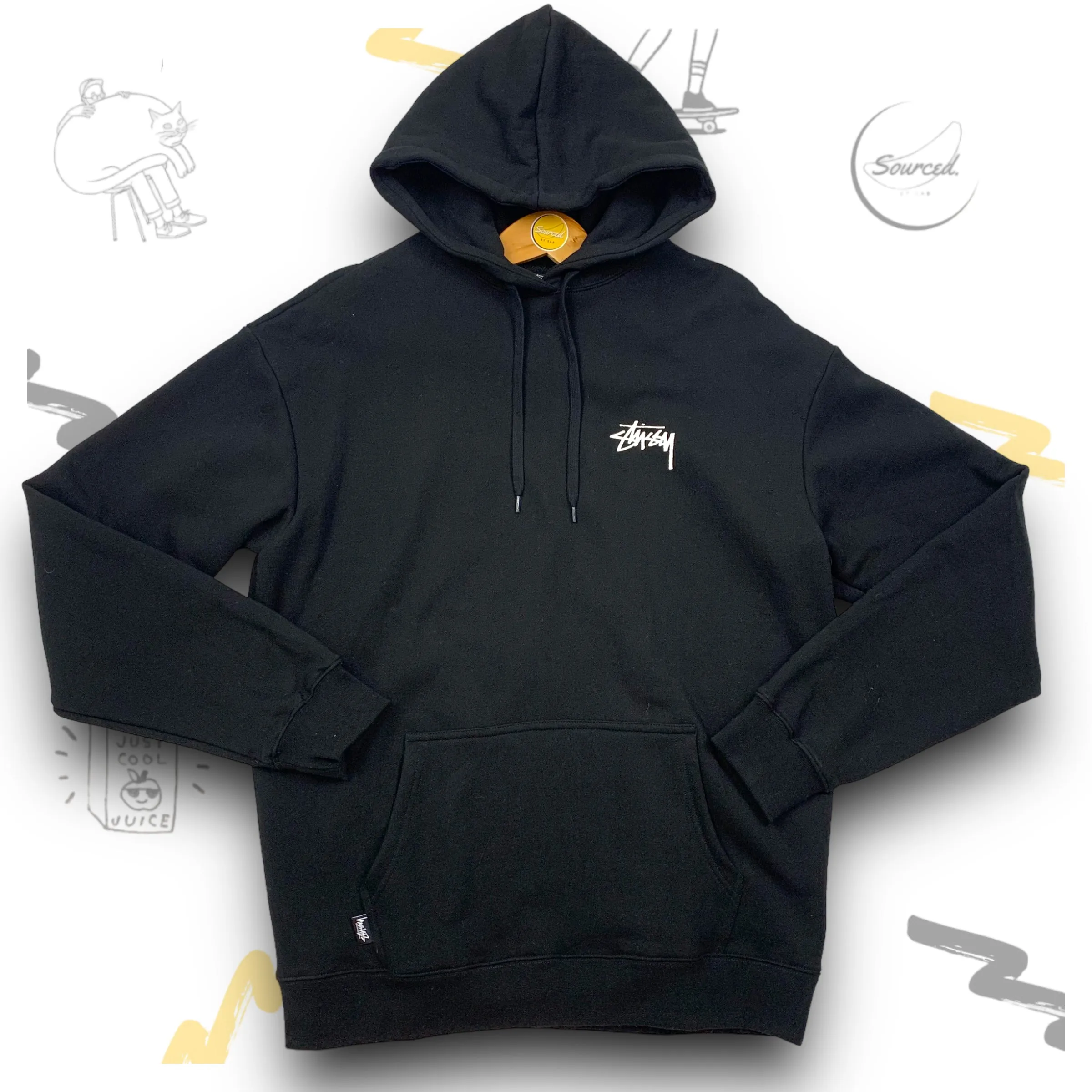 Stussy Hoodie House Of Cards Back Graphic