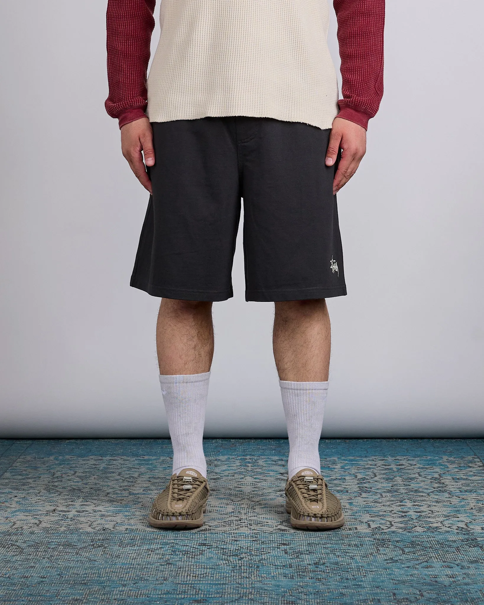 Stussy Jersey Short Black