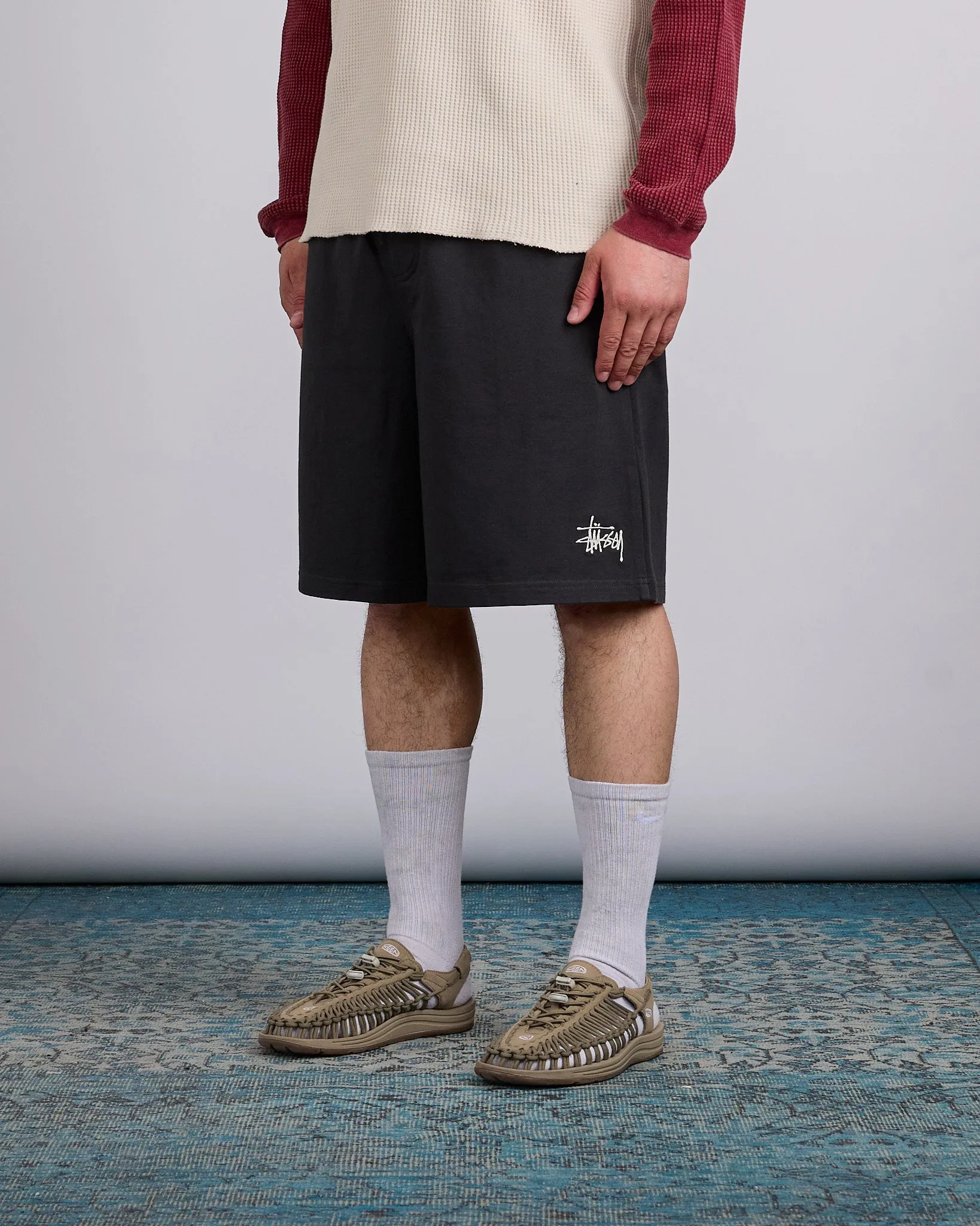 Stussy Jersey Short Black