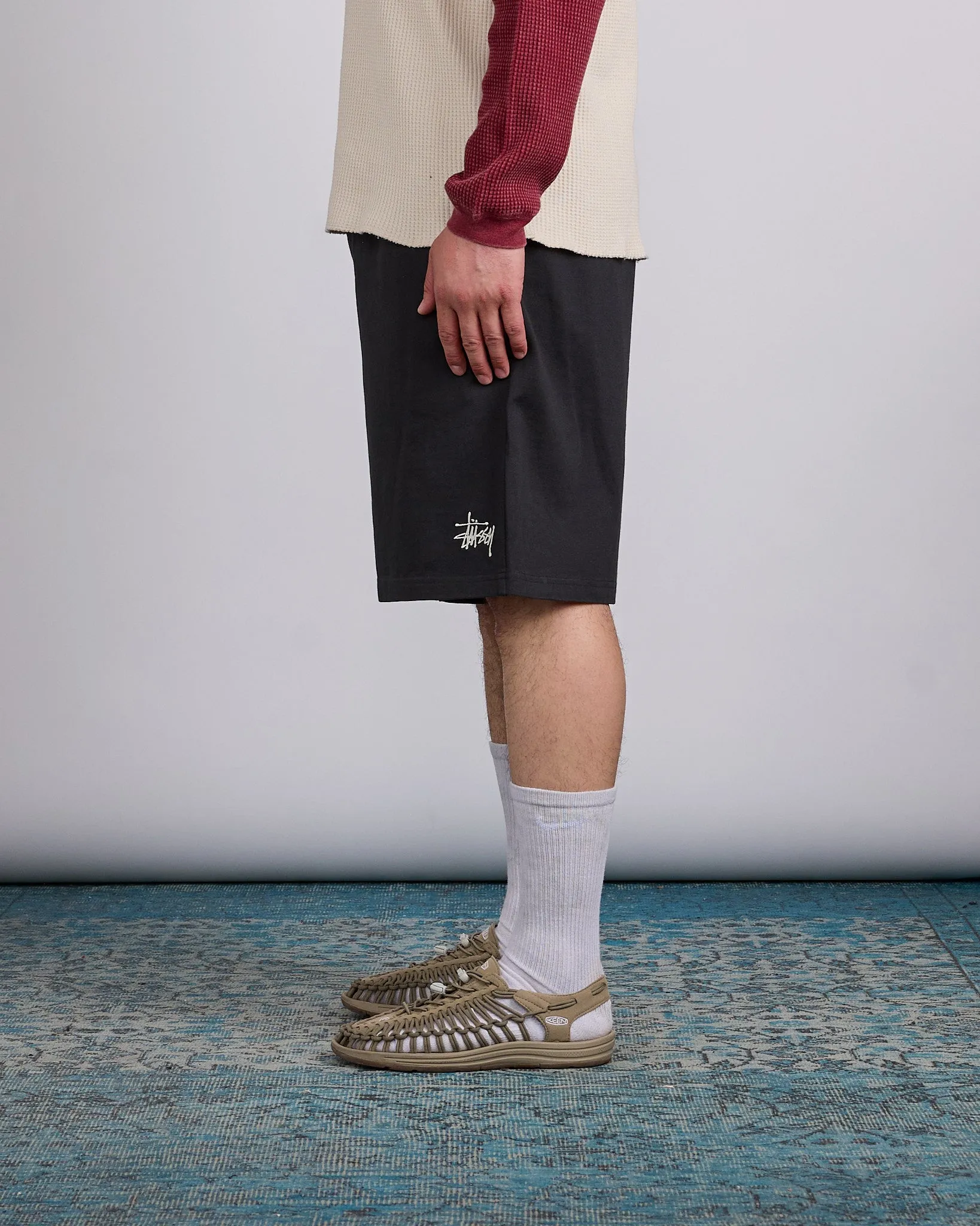 Stussy Jersey Short Black
