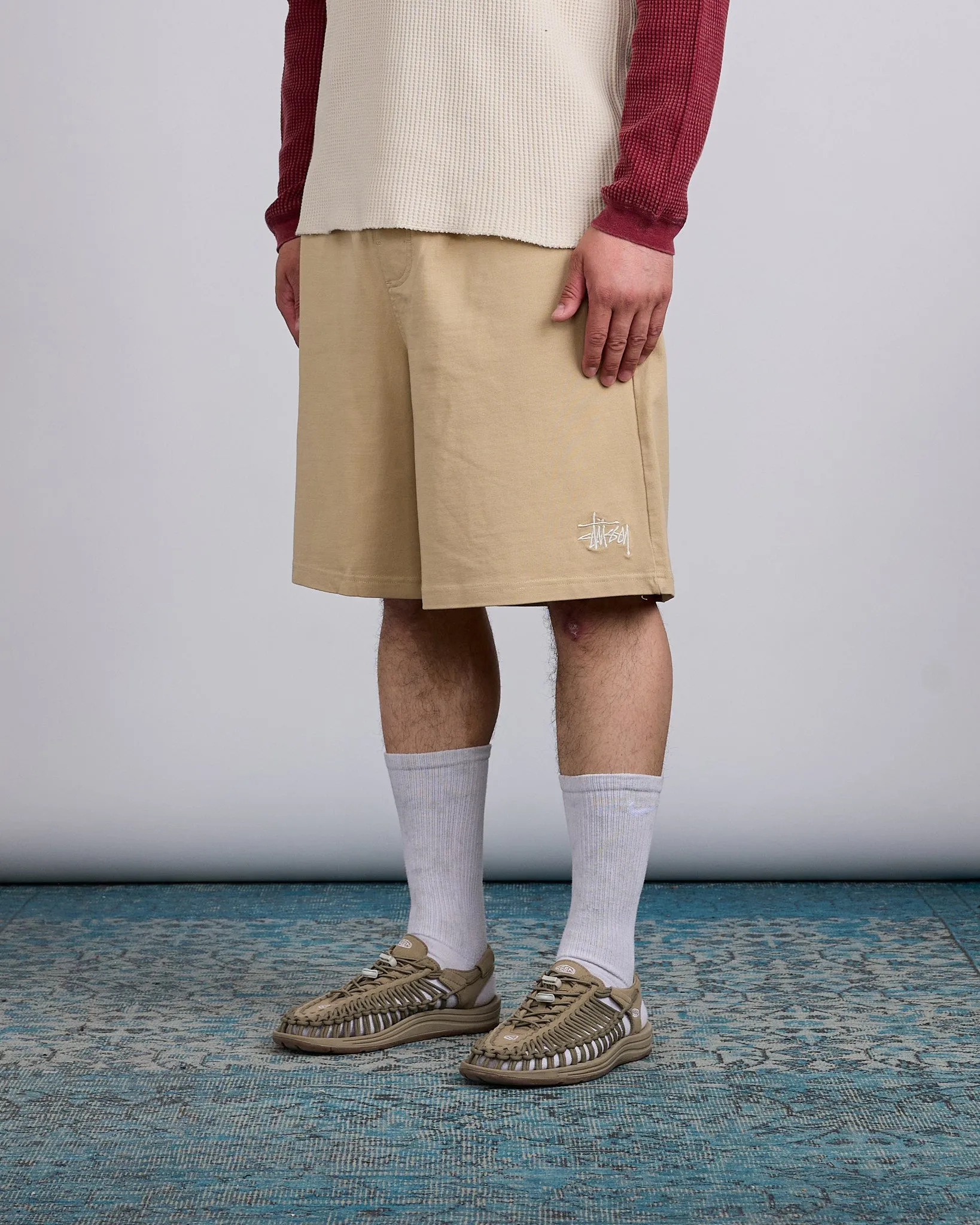 Stussy Jersey Short Sand