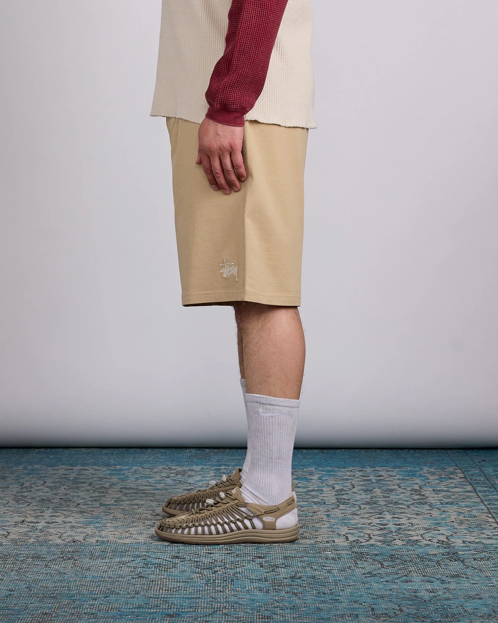 Stussy Jersey Short Sand