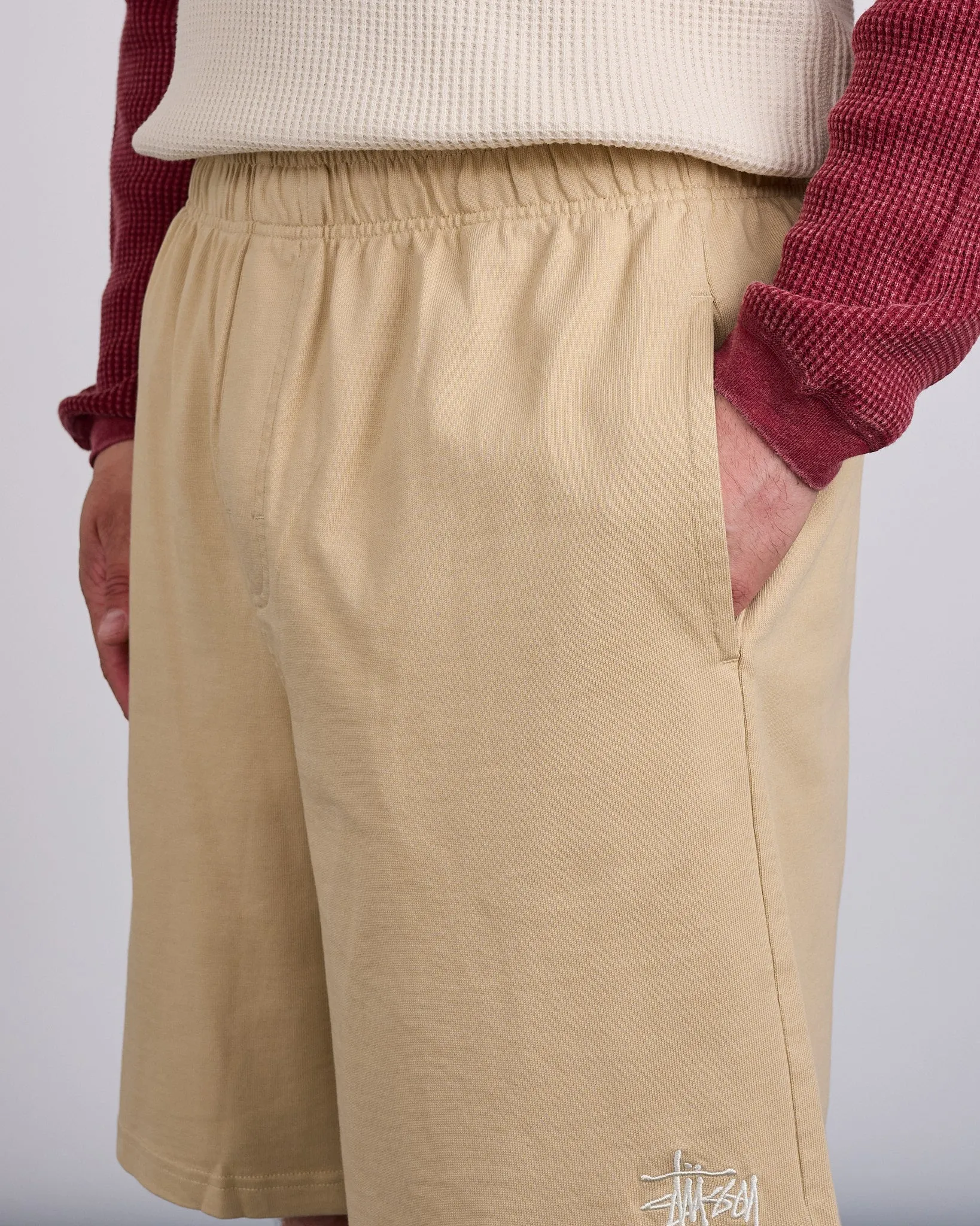 Stussy Jersey Short Sand