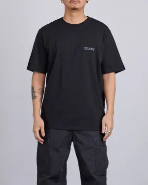 Stussy Jumbo Pigment Dyed T-Shirt Black