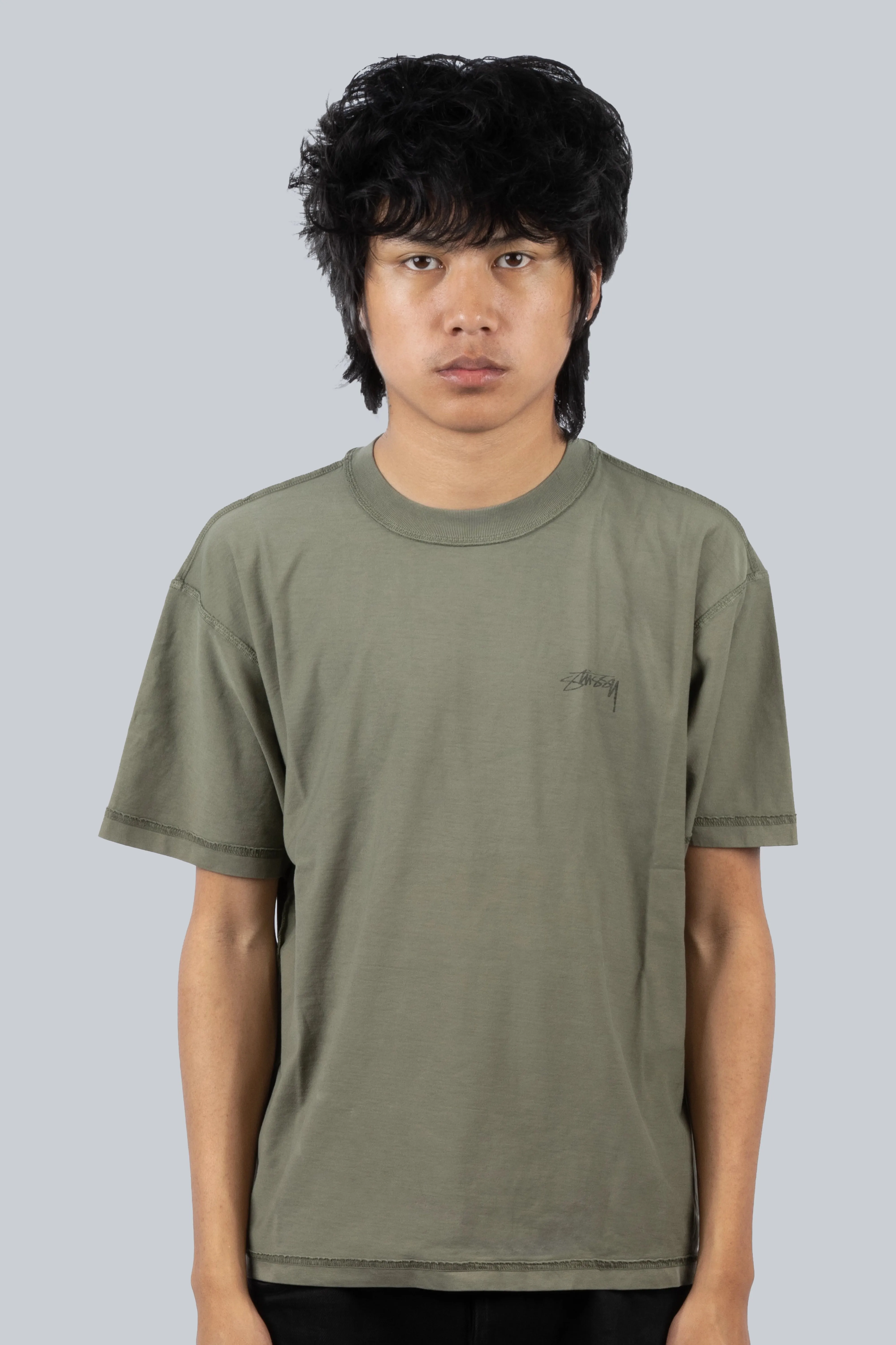STUSSY LAZY TEE PINE
