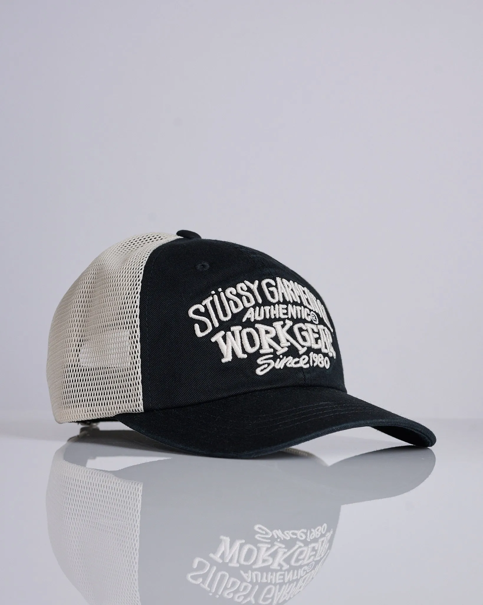 Stussy LP Workgear Strapback Cap Black