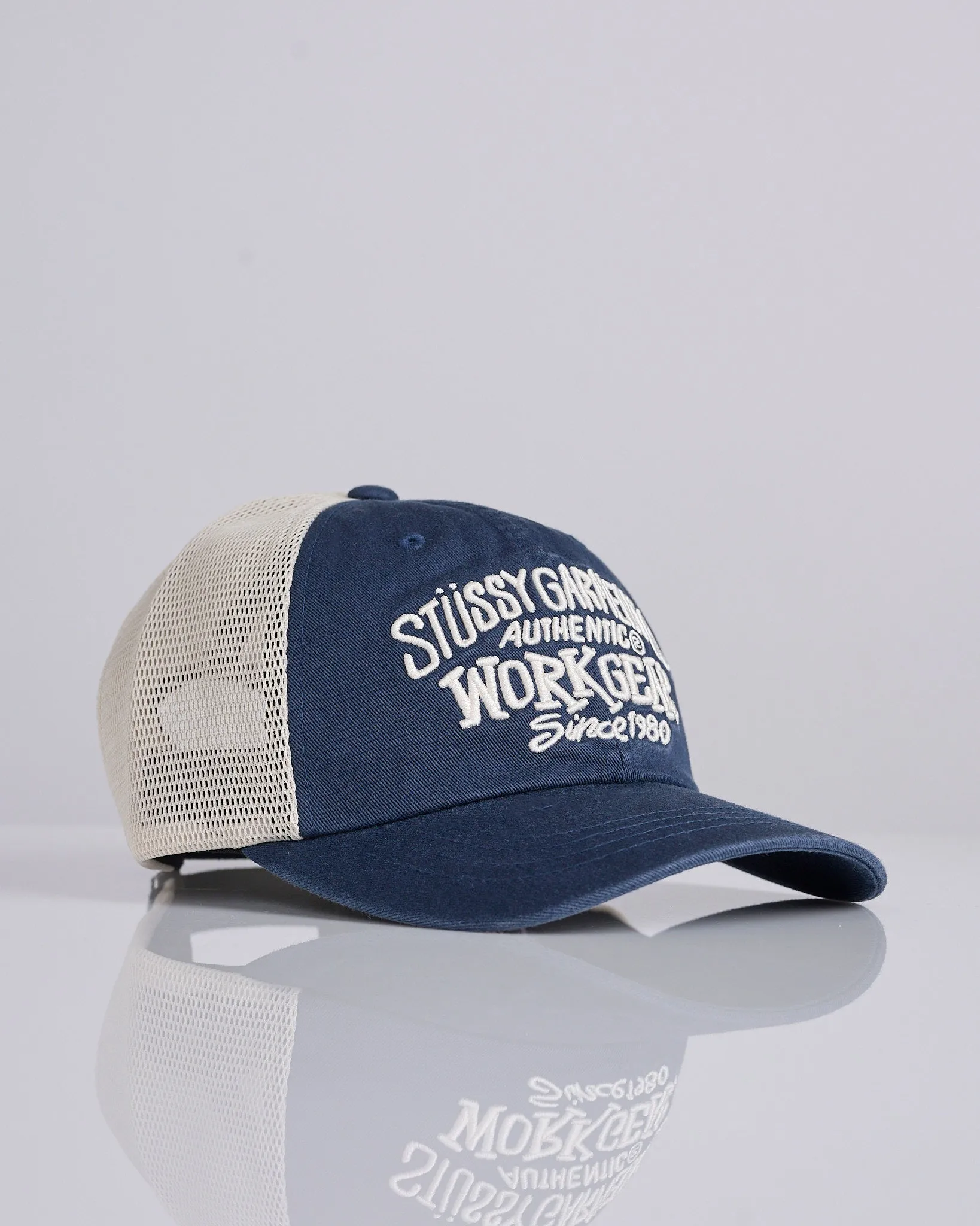 Stussy LP Workgear Strapback Cap Navy
