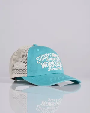 Stussy LP Workgear Strapback Cap Teal