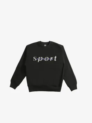 STUSSY - Men Dot Sport Crew Sweatshirt
