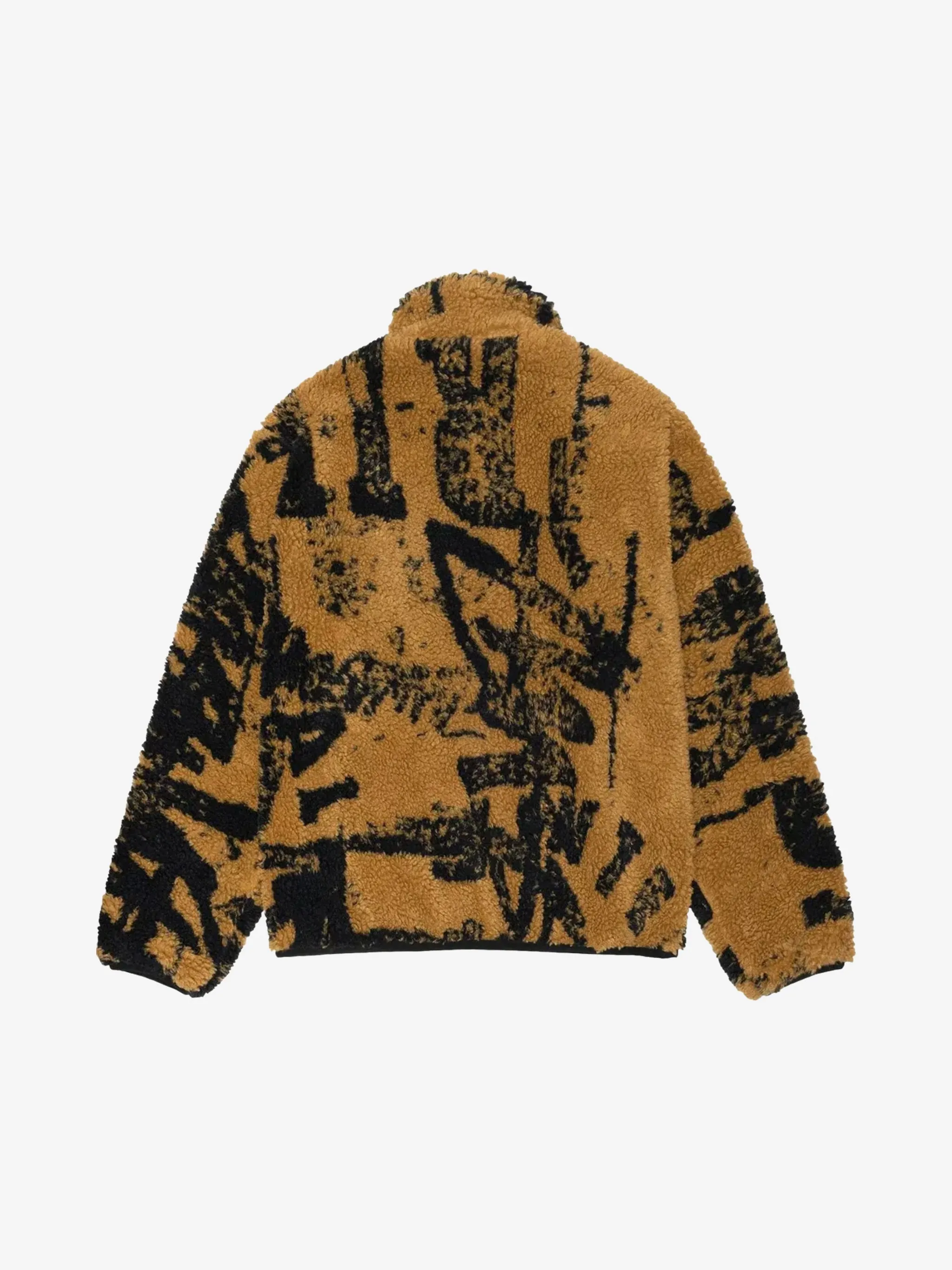 STUSSY - Men Sherpa Reversible Stamp Jacket
