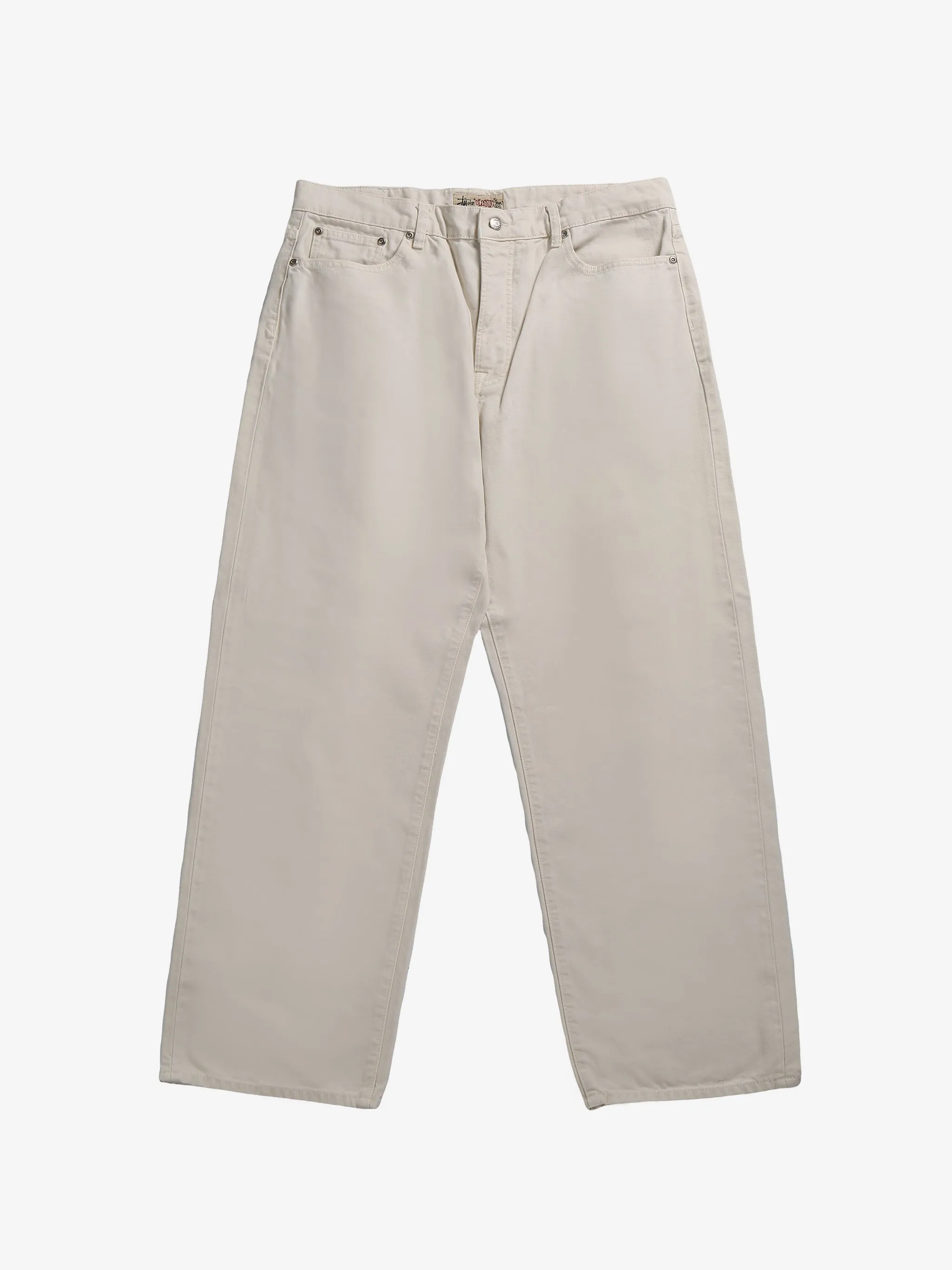 STUSSY - Men Washed Canvas Classic Jean