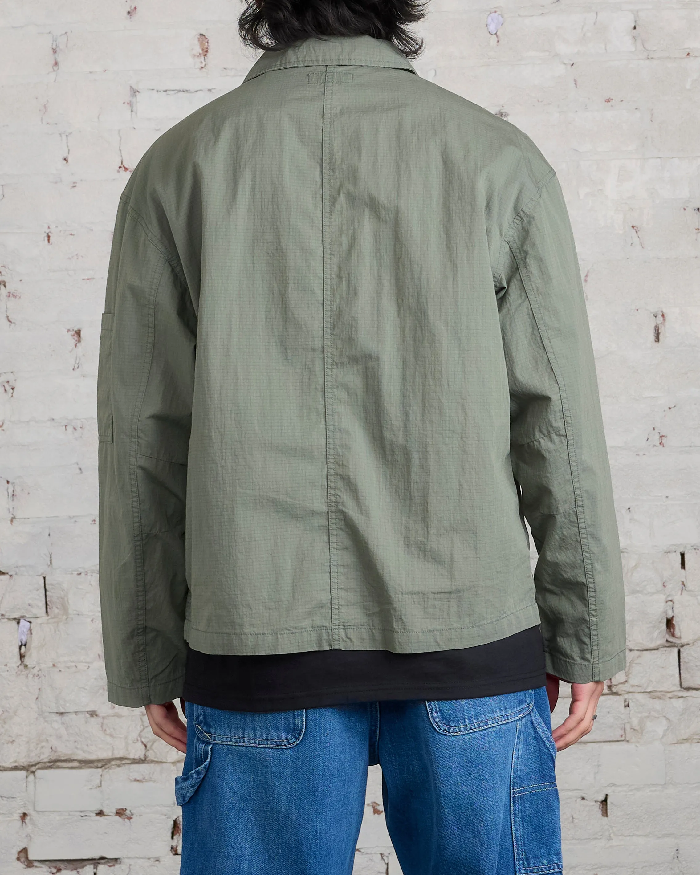 Stussy Military Overshirt Jacket Olive
