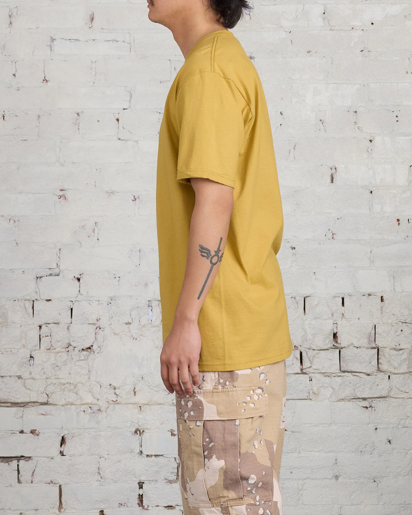 Stussy Milk T-Shirt Curry