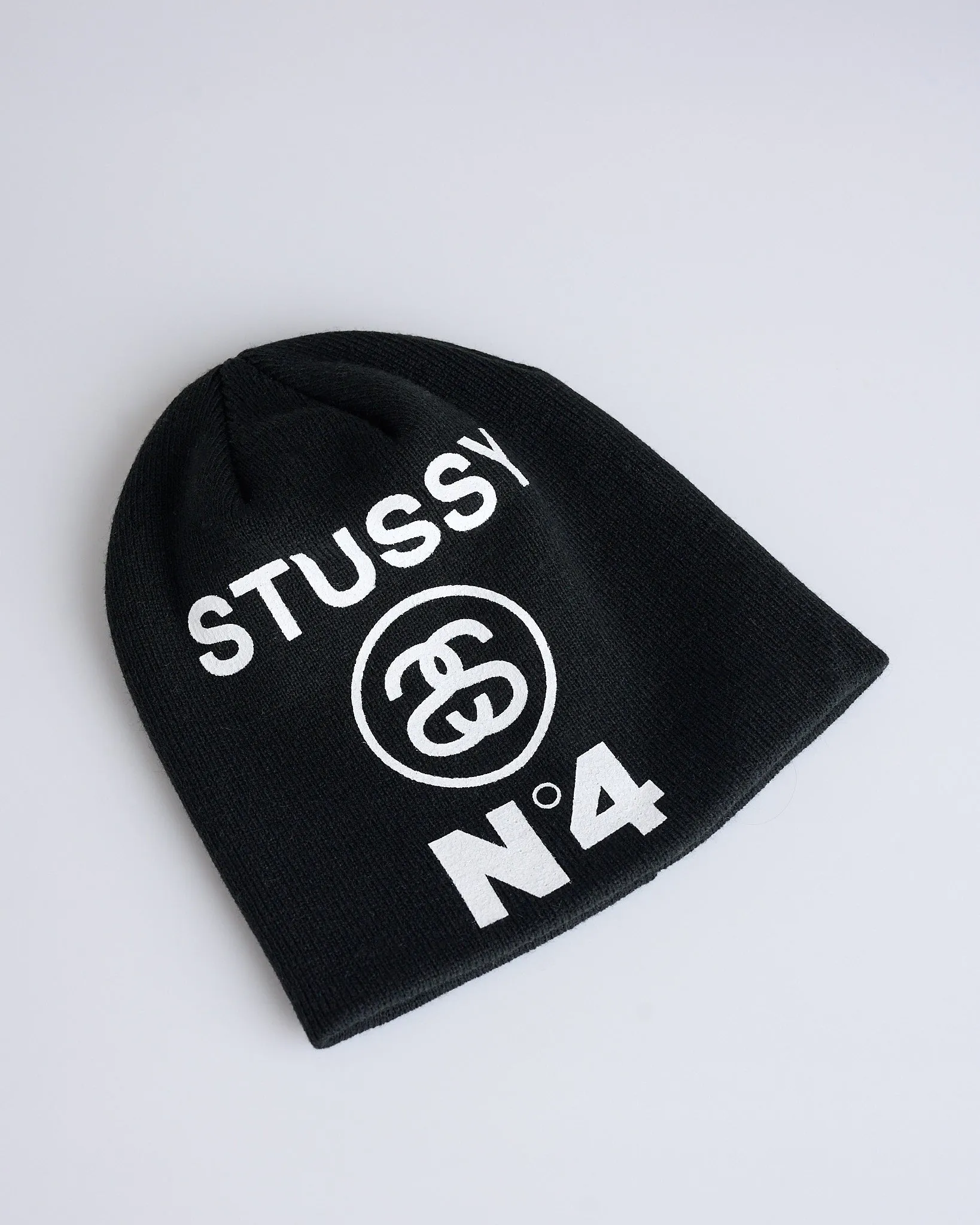 Stussy Number 4 Skullcap Beanie Black