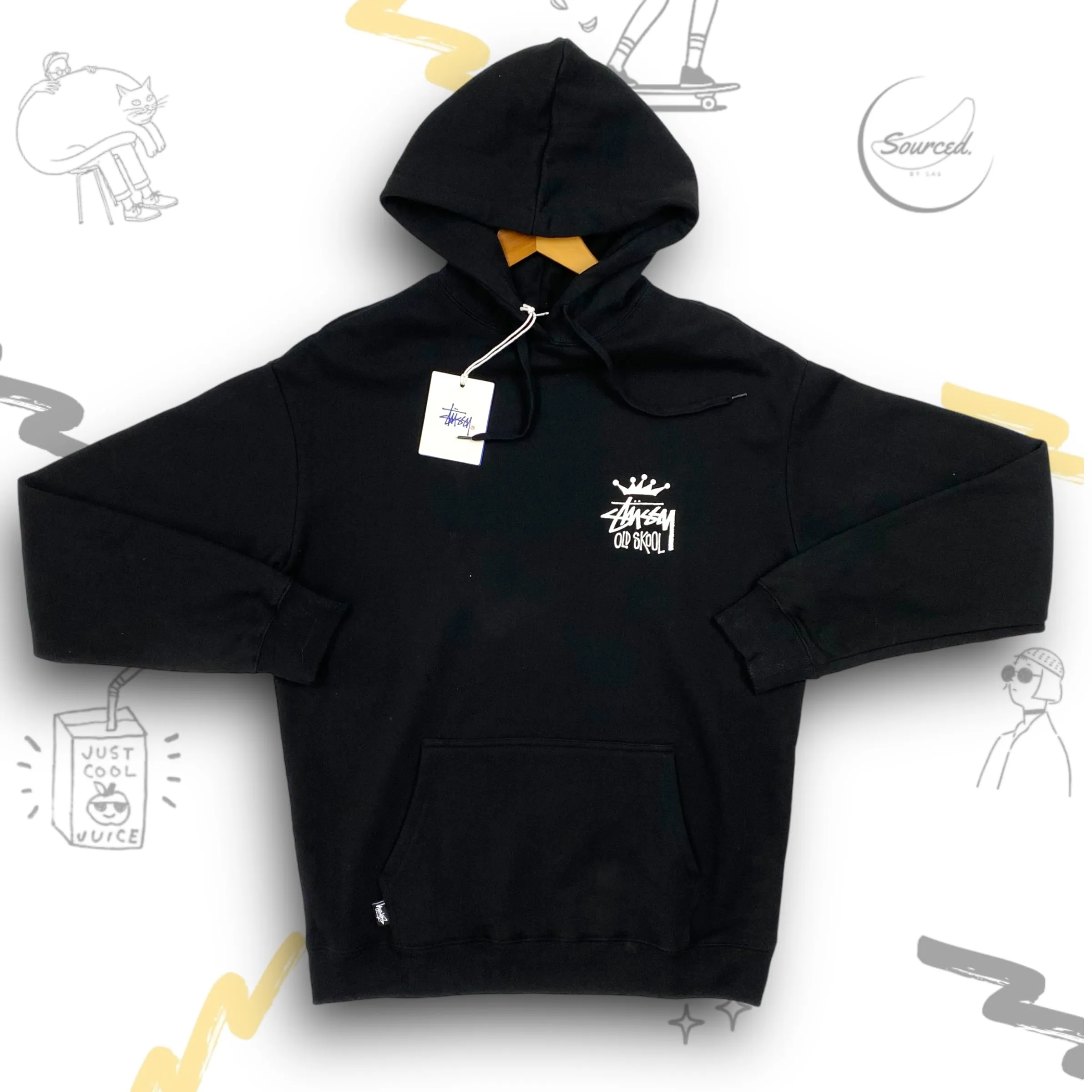 Stussy Old Skool Hoodie
