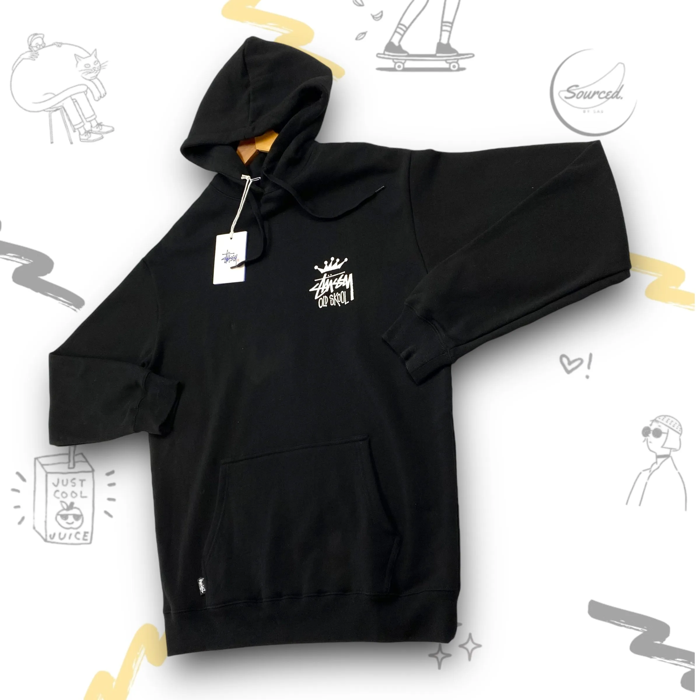 Stussy Old Skool Hoodie