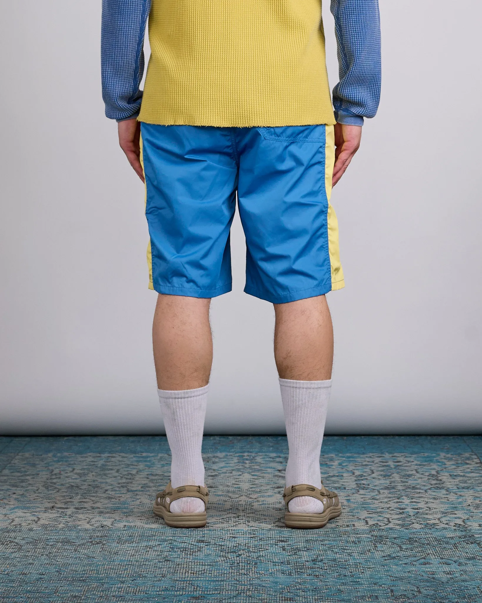 Stussy Paneled Board Short Blue