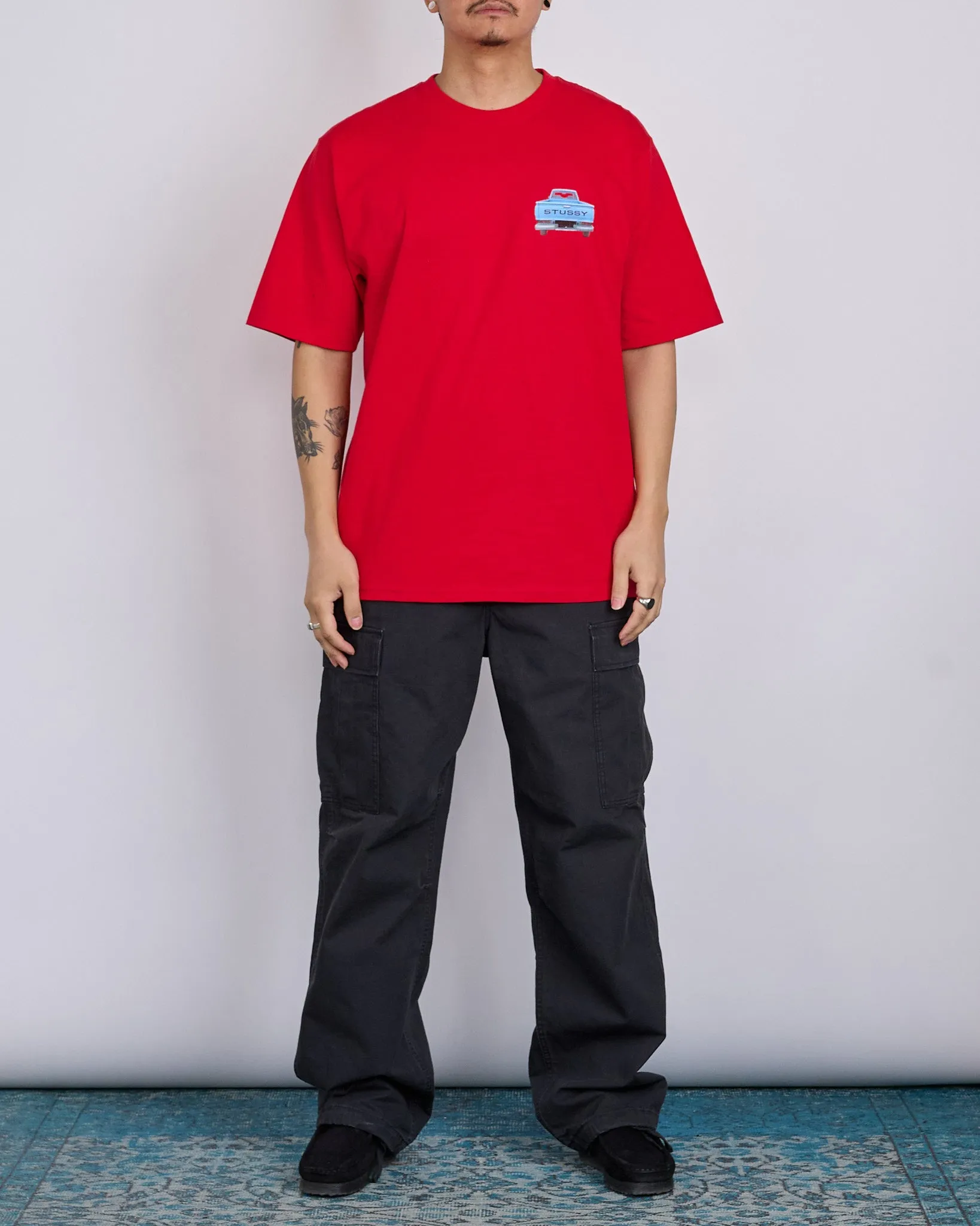 Stussy Pick-Up T-Shirt Cayenne