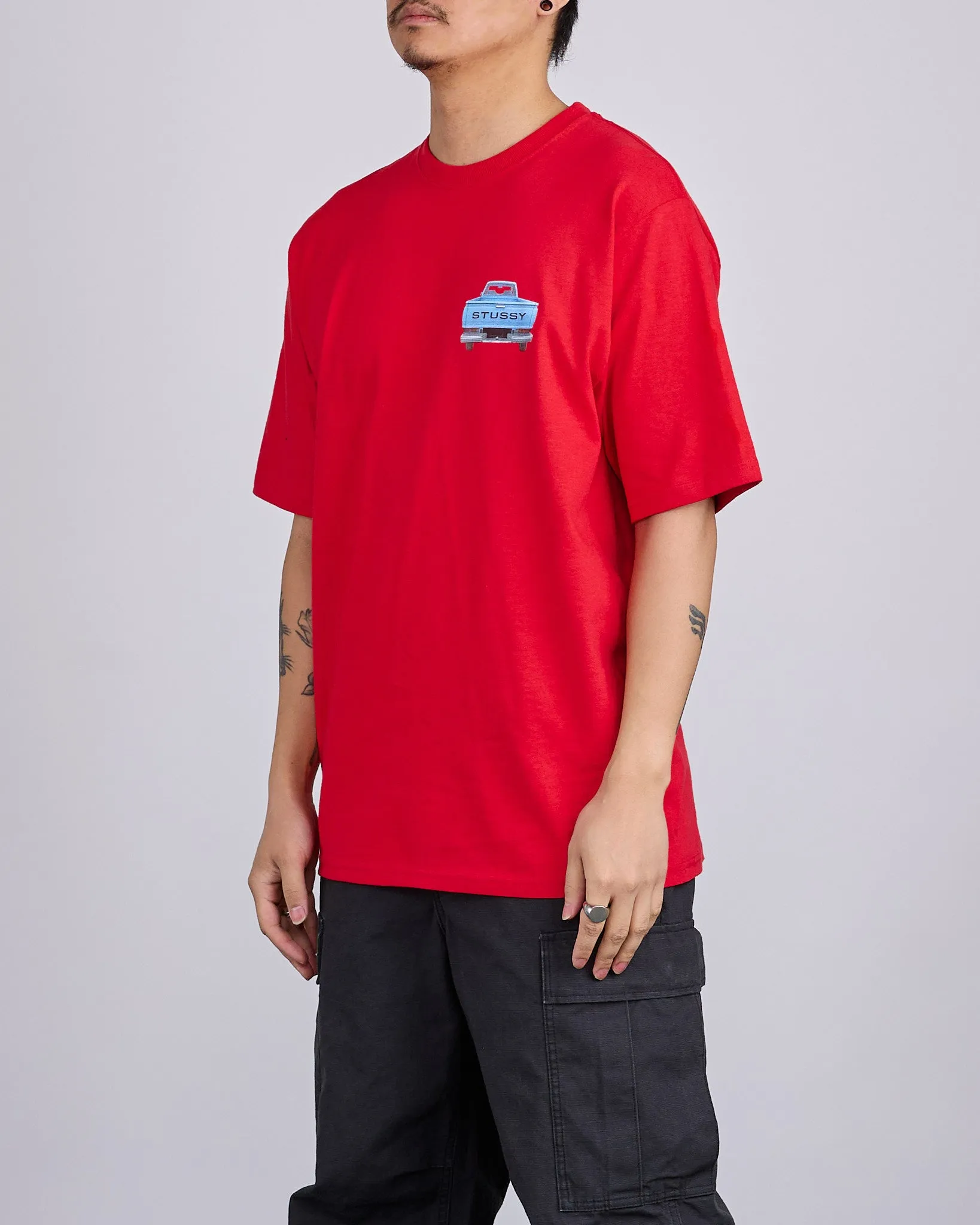 Stussy Pick-Up T-Shirt Cayenne