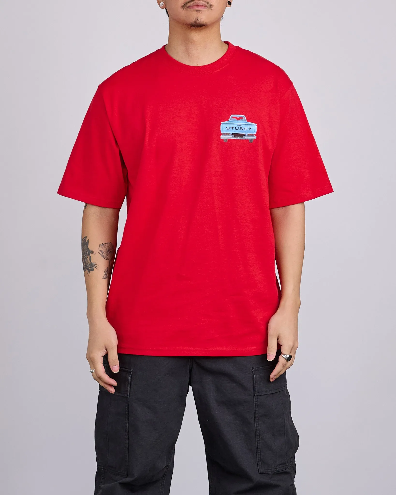 Stussy Pick-Up T-Shirt Cayenne