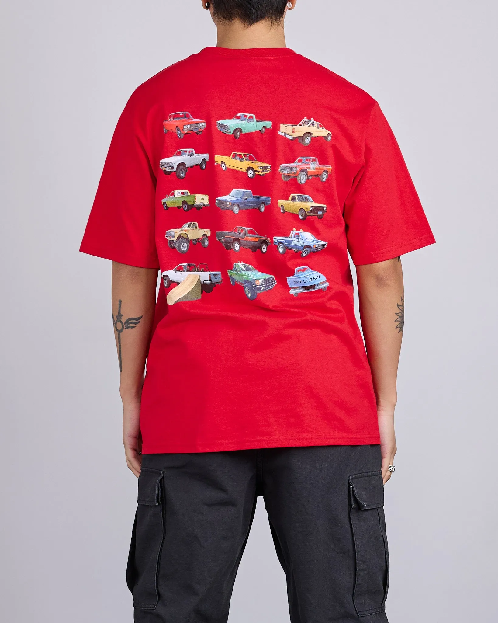 Stussy Pick-Up T-Shirt Cayenne