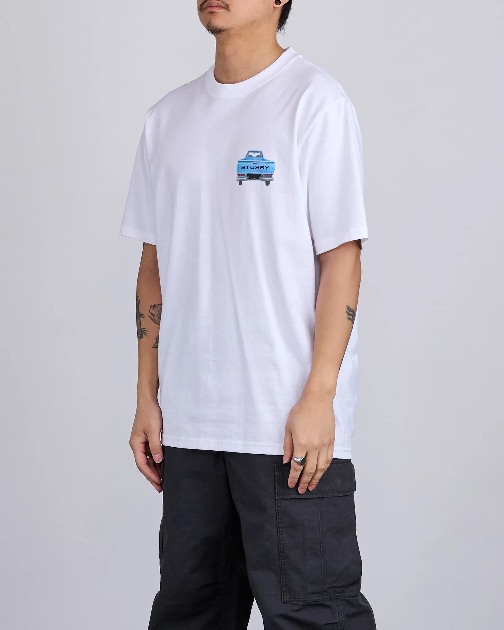 Stussy Pick-Up T-Shirt White