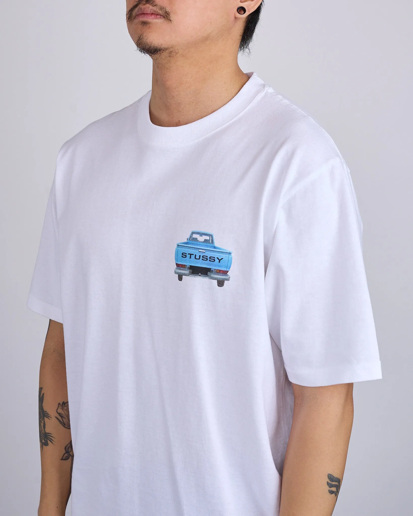 Stussy Pick-Up T-Shirt White