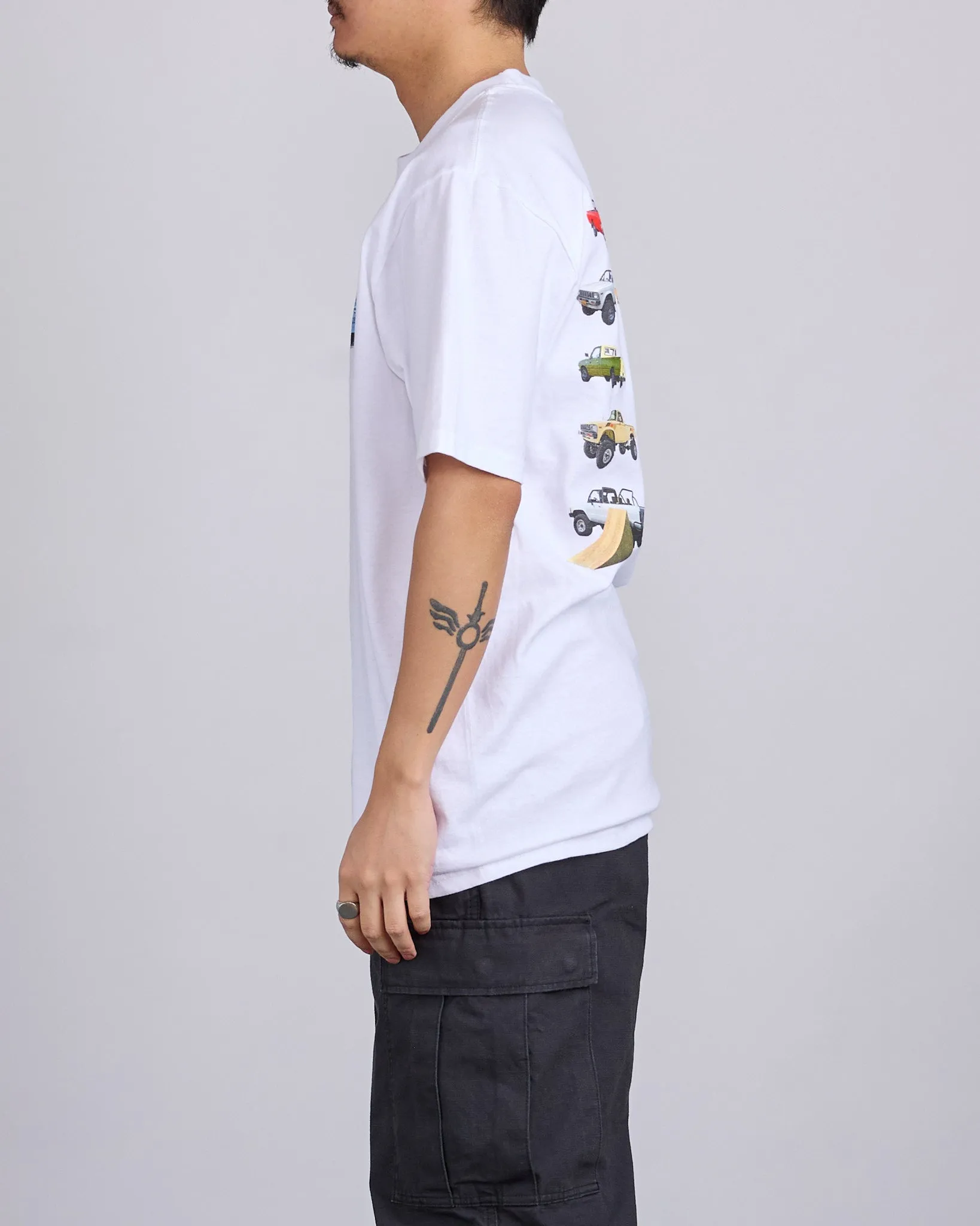 Stussy Pick-Up T-Shirt White