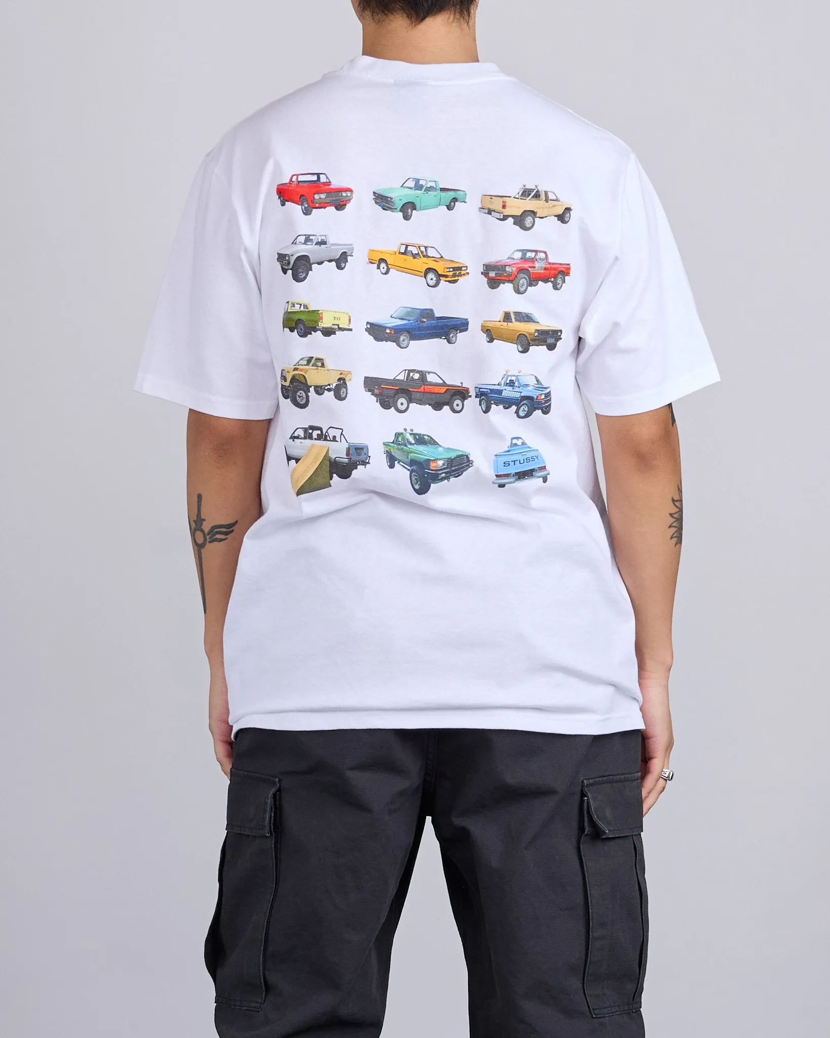 Stussy Pick-Up T-Shirt White