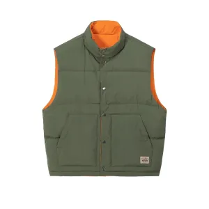 Stussy Reversible Down Workgear Vest// Olive/Orange