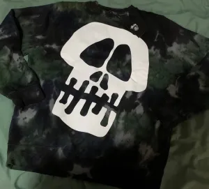 Stussy Skull Tie Dye Crewneck