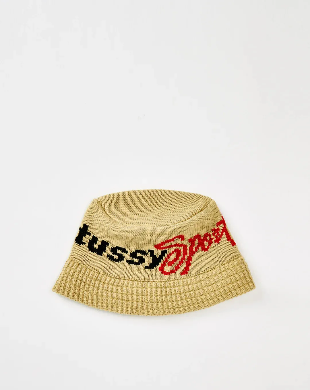 Stussy Sport Knit Bucket - Khaki