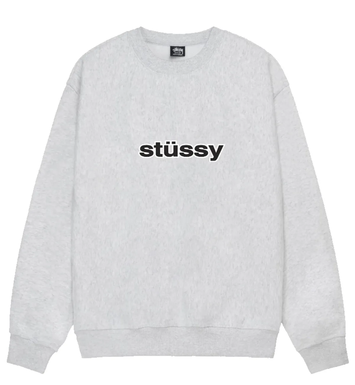Stussy SS Link Crew Sweatshirt (Ash Heather)