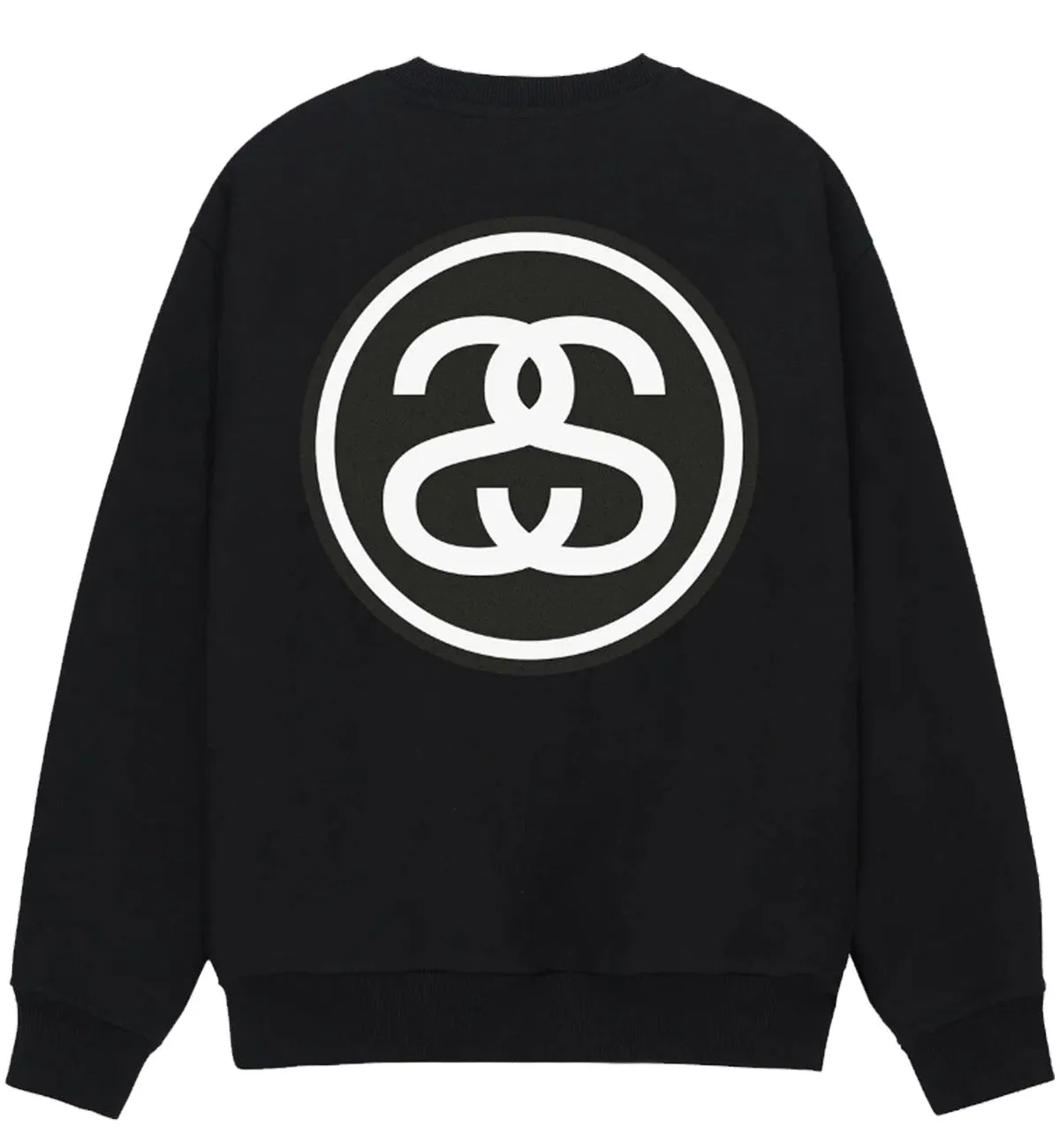 Stussy SS Link Crew Sweatshirt (Black)