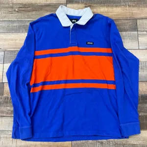 Stussy Stanley L/S Rugby Blue