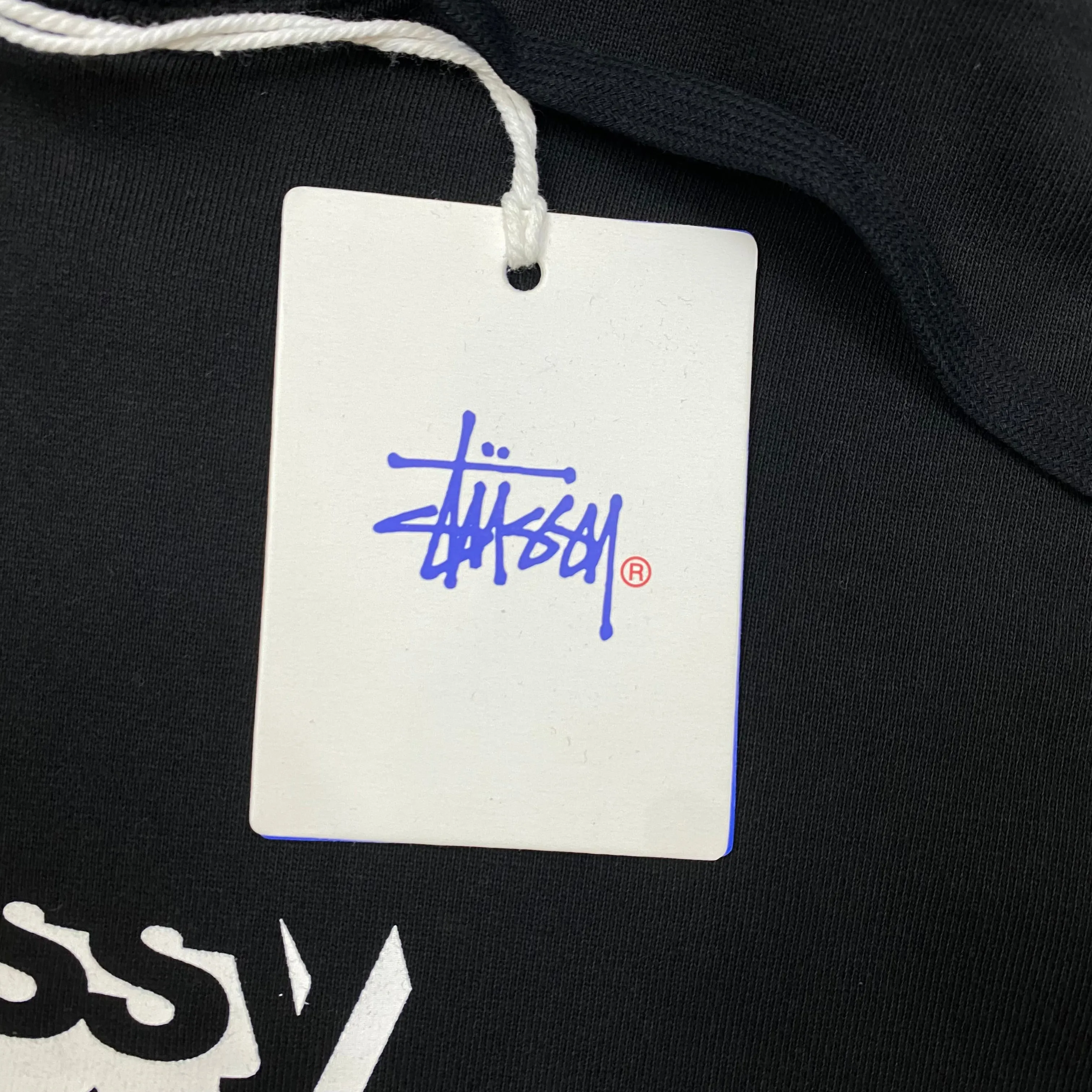 Stussy Star Front Graphic Black Hoodie