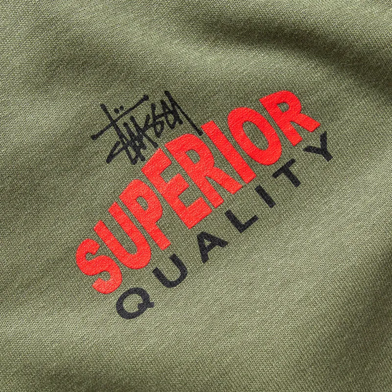 Stussy Superior Quality Tee - Olive