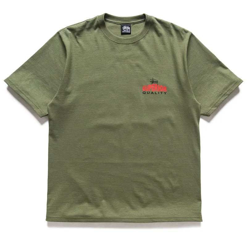 Stussy Superior Quality Tee - Olive