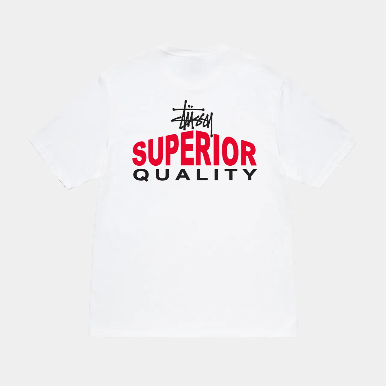 STUSSY SUPERIOR QUALITY TEE - WHITE