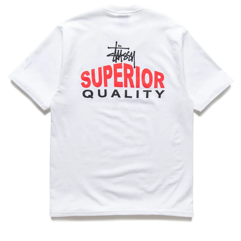 Stussy Superior Quality Tee - White
