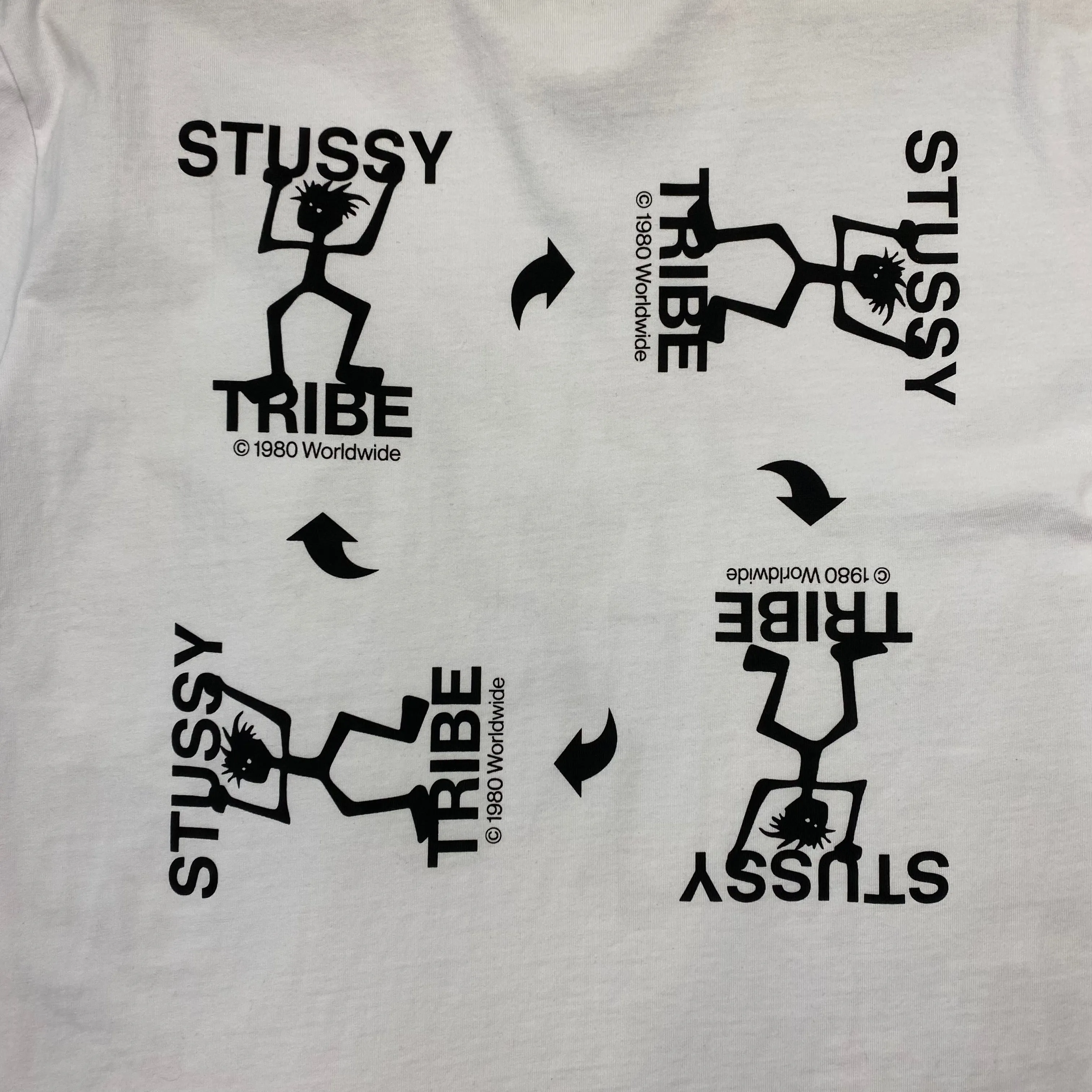 Stussy Tribal White T-shirt