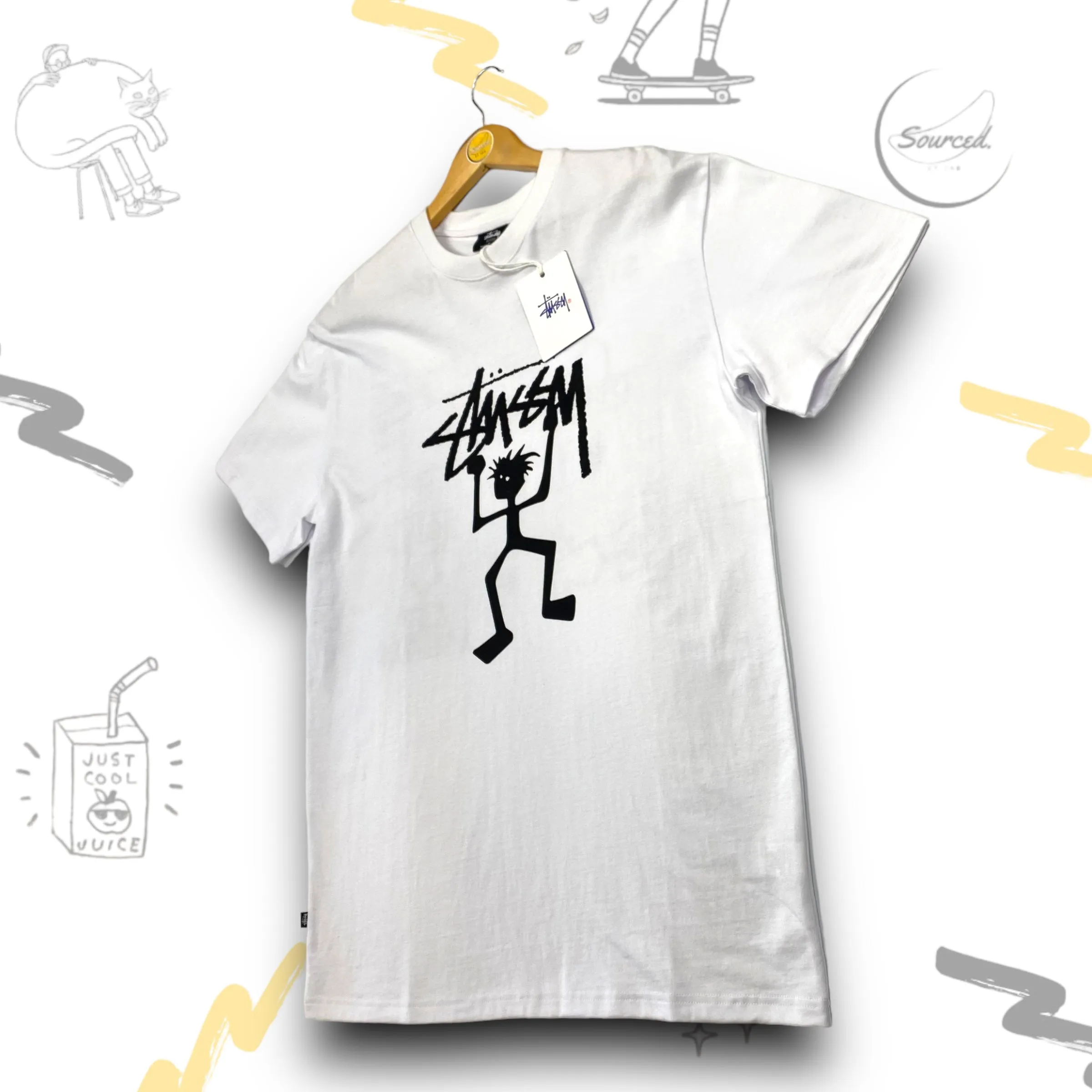 Stussy Tribal White T-shirt