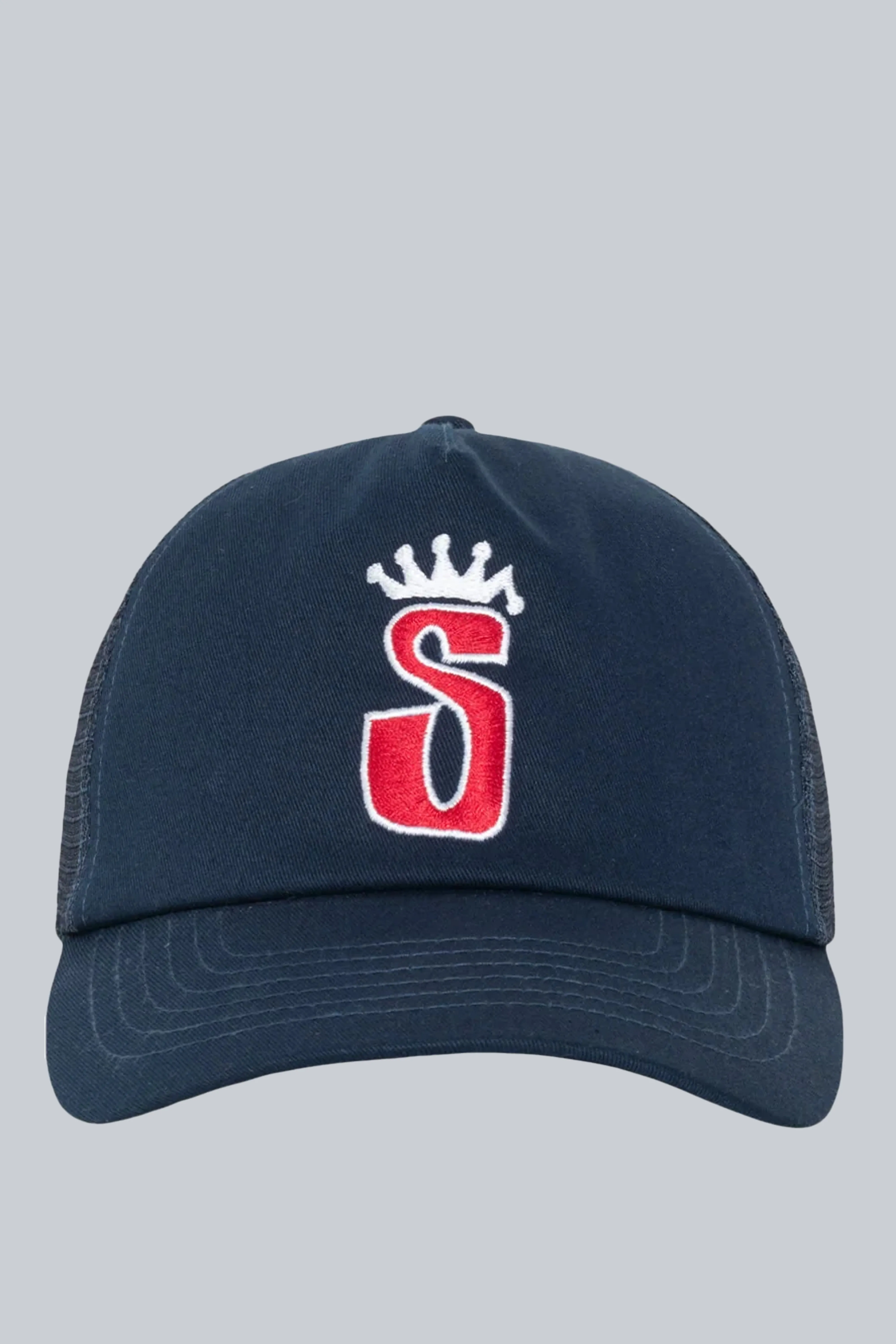 STUSSY TRUCKER S CROWN CAP NAVY
