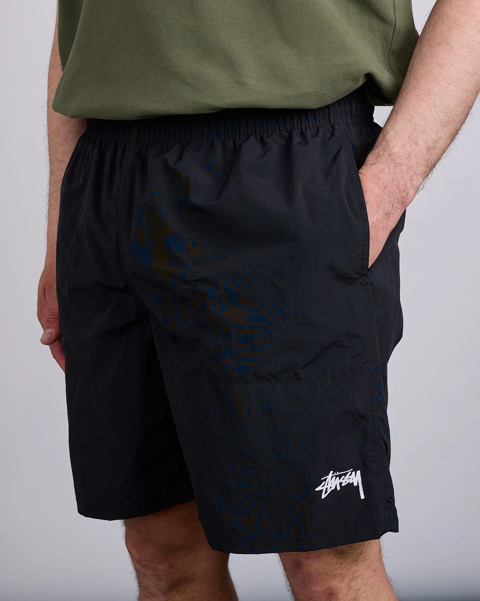 Stussy Water Short Stock Black