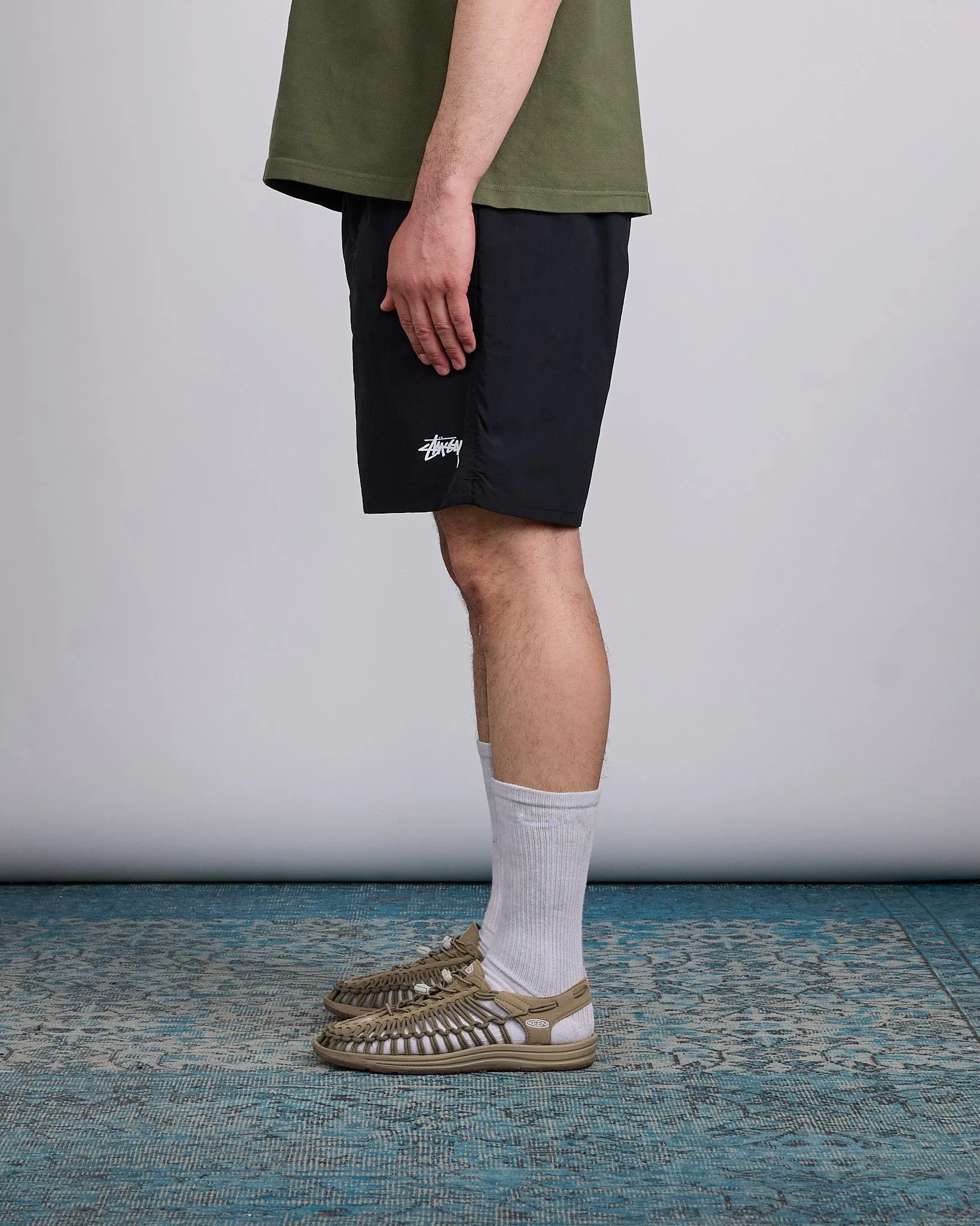 Stussy Water Short Stock Black