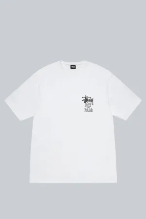 STUSSY WELL SUITED TEE WHITE