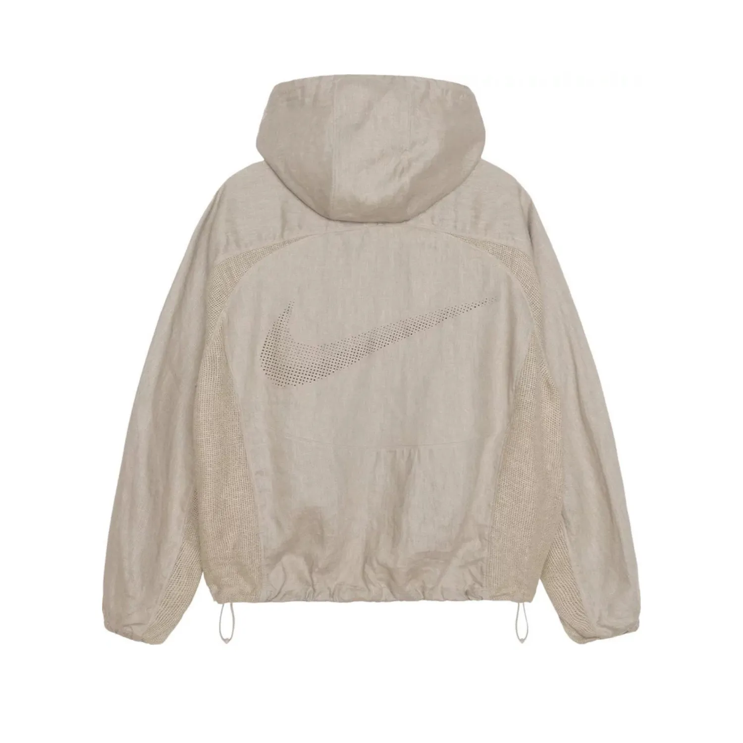 Stussy x Nike Linen Shell Jacket Bone