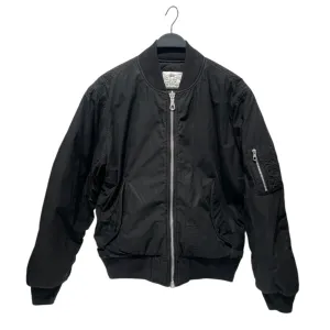 STUSSY/Blouson/M/Cotton/BLK/