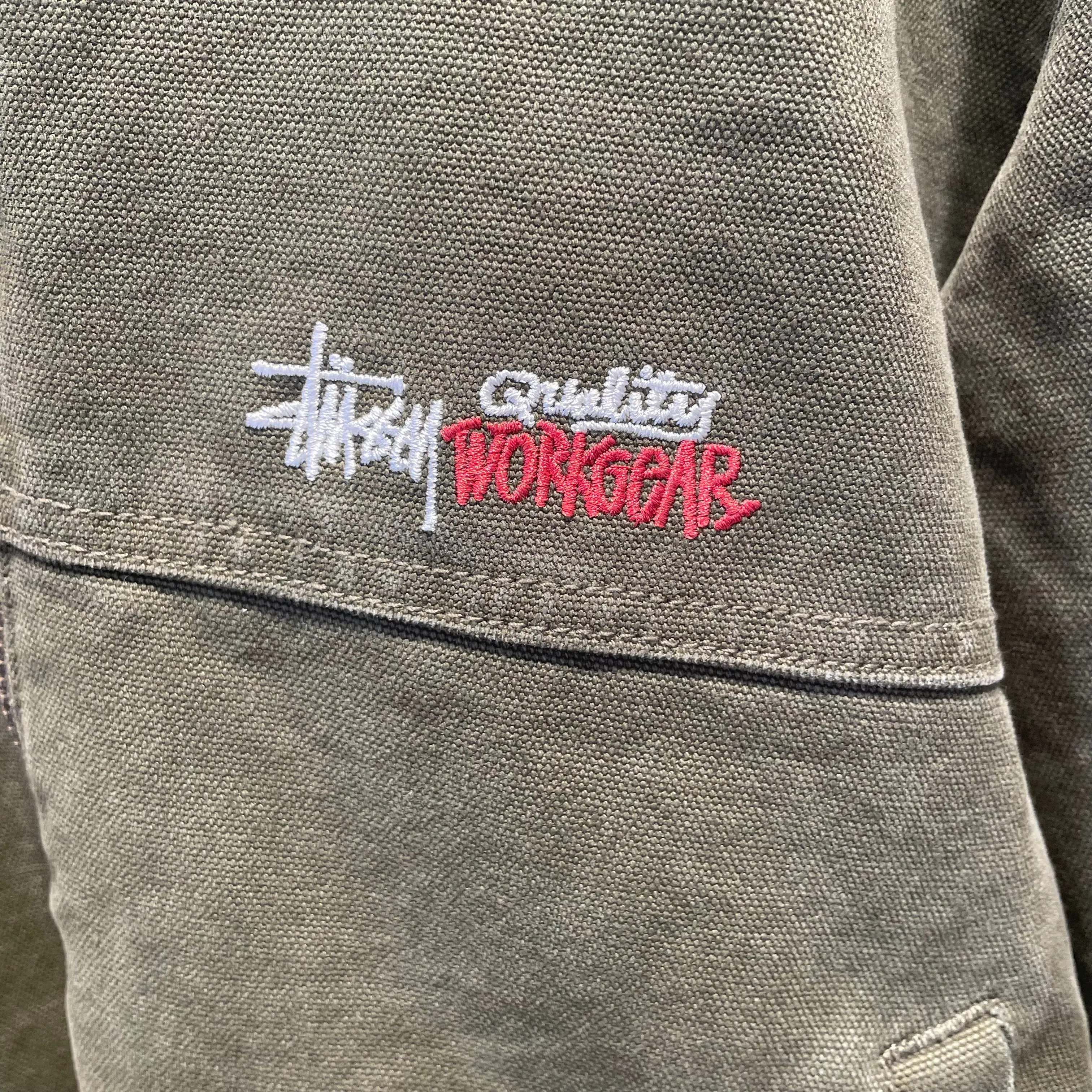 STUSSY/Jacket/XL/Corduroy/GRN/