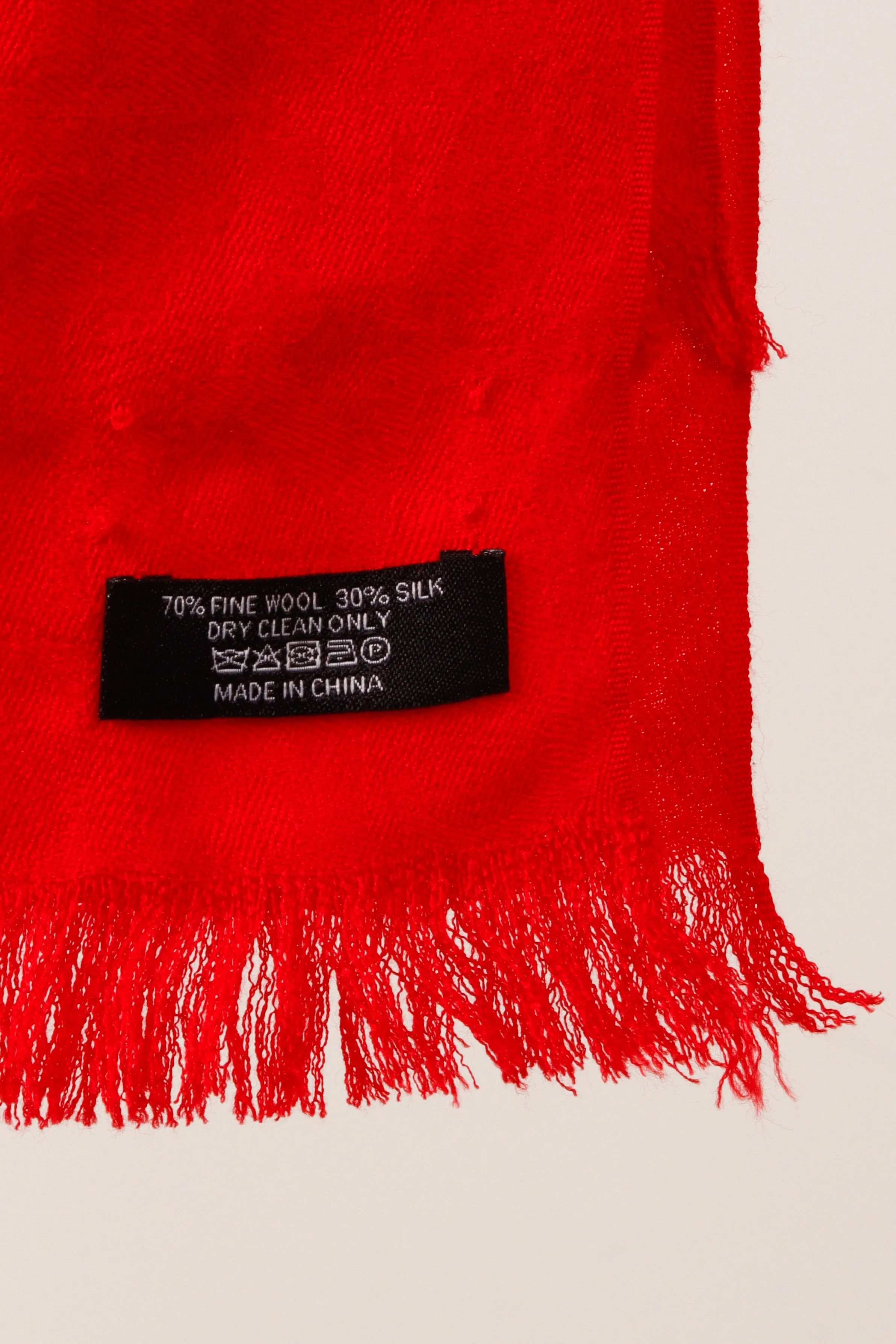 Supreme FW17 'Fuck' Wool Scarf Red (2017)